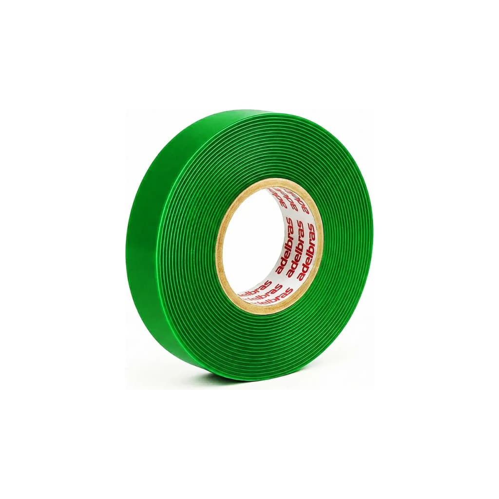 Kit 10 Fita Dupla Face Acrílica Fixação 12mm 2m Adelbras