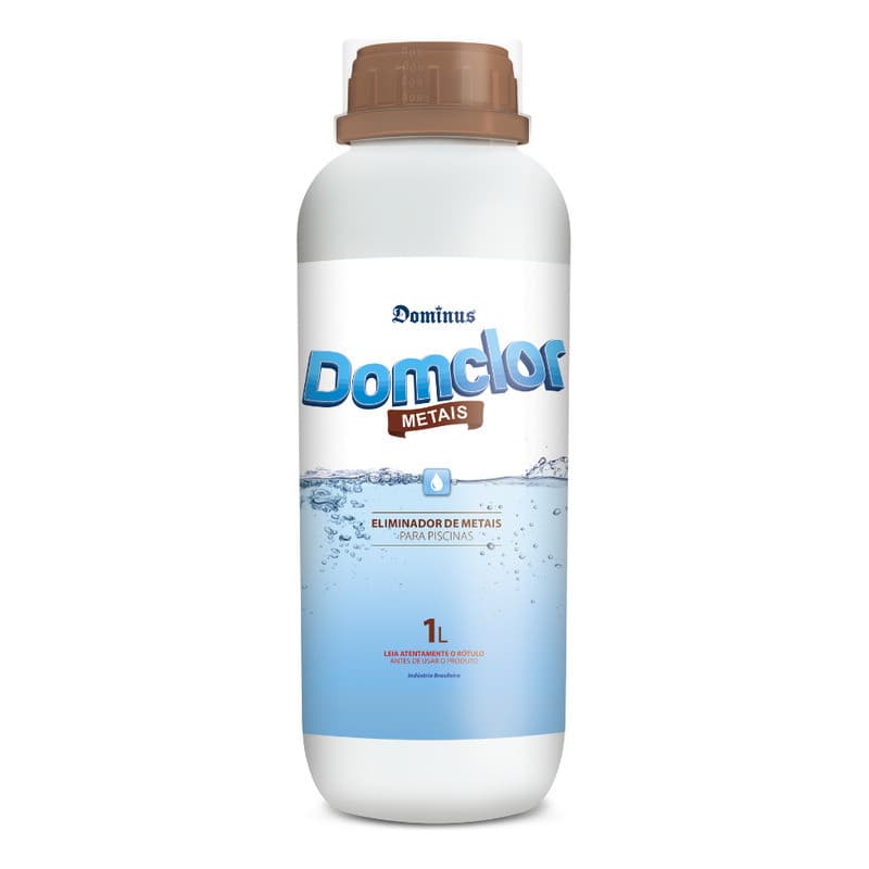 Eliminador De Metais Para Piscina 1L (elimina Mancha) - Domclor