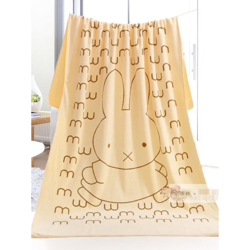 [Todos os dias bom preço] Toalha de banho adulta absorvente de algodão puro, macia, presente de desenho animado para cri