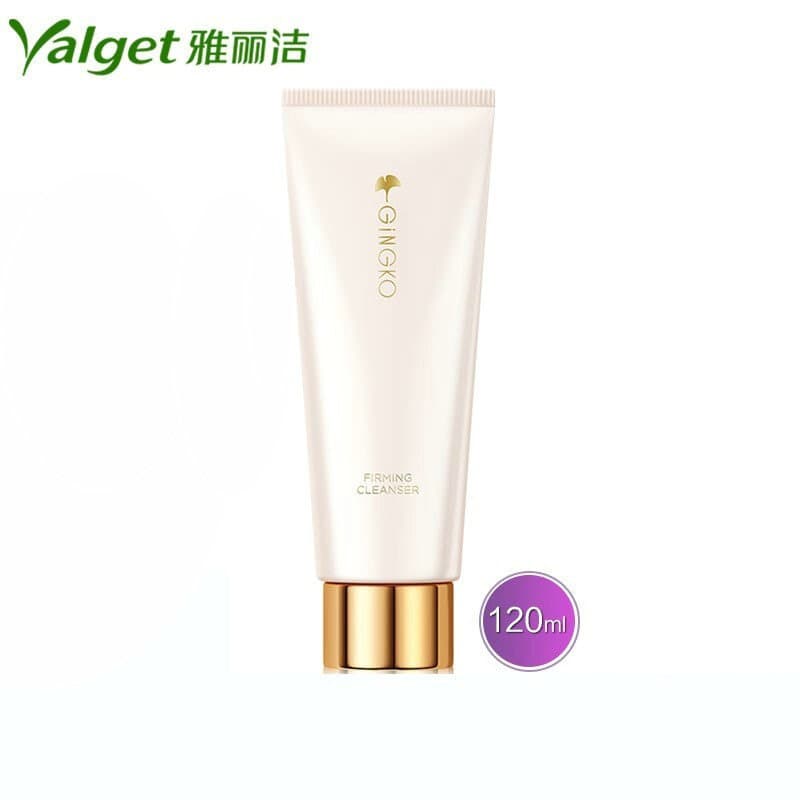 Compre 2 e ganhe 1 grátis Yalijie Ginkgo Q10 Gold Pure Revitalizante Creme de Limpeza 120g Espuma Macia Limpeza Facial L