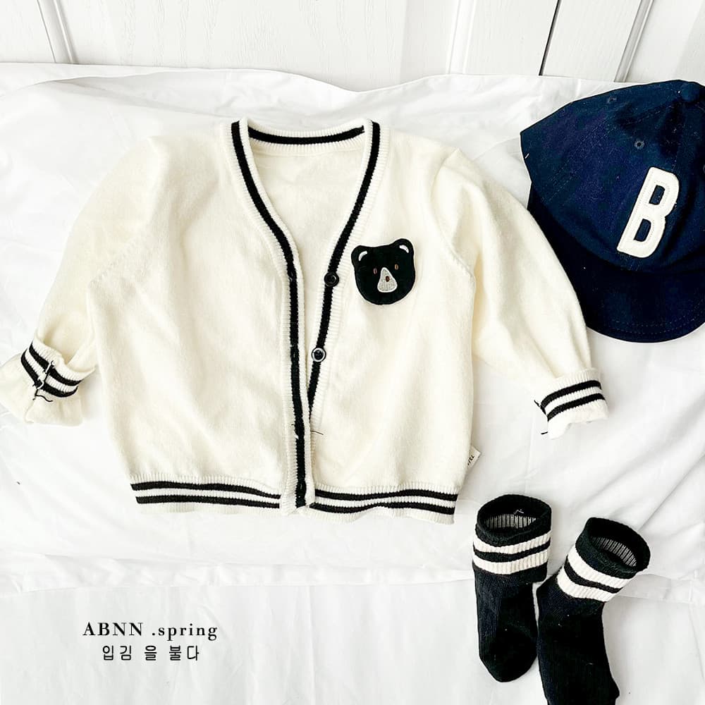Coco mãe bebê exterior estilo ocidental única camada urso Cardigan primavera estilo ocidental menino bebê uniforme de be
