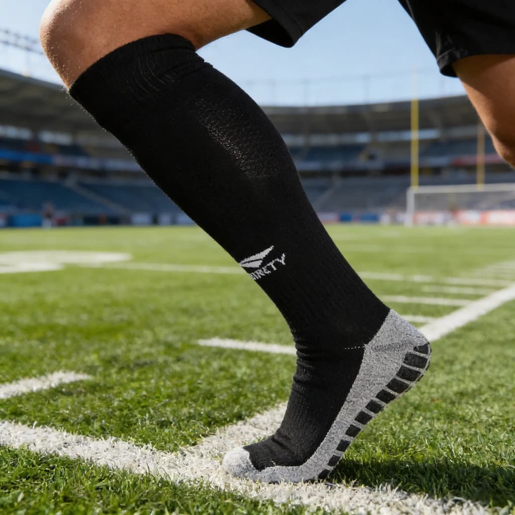 Meião Penalty Max Esportivo Grip Antiderrapante Adulto 39-44