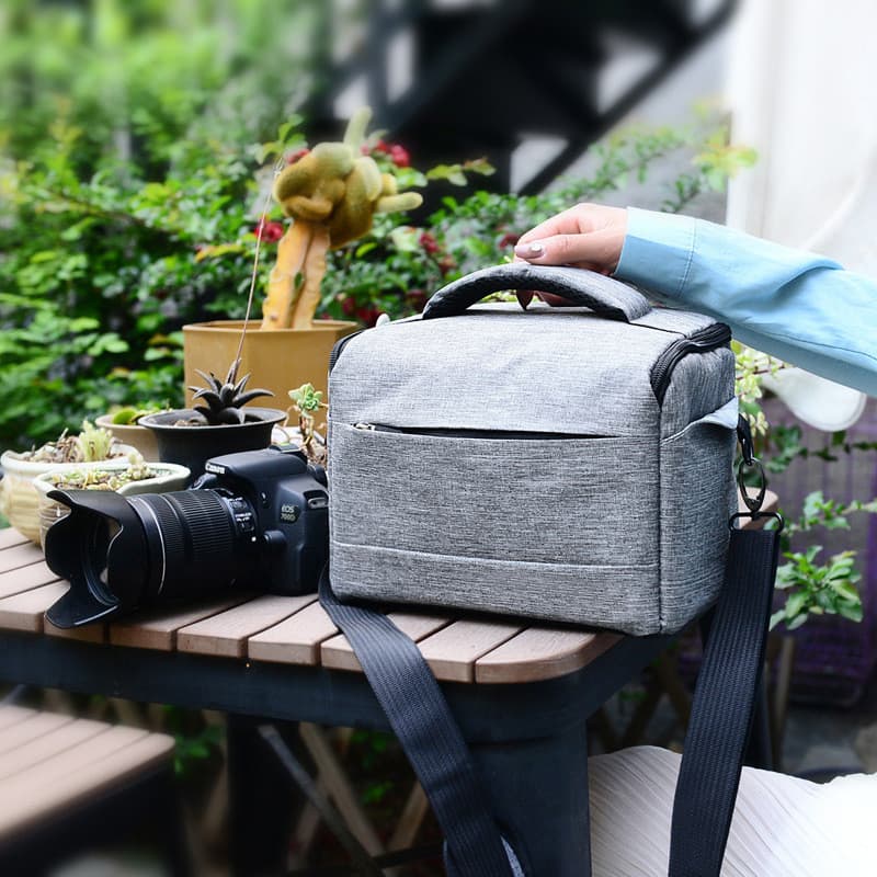 Bolsa para câmera micro bolsa única adequada para Sony a6400a7m2 Canon M50200D800D micro bolsa para câmera portátil únic