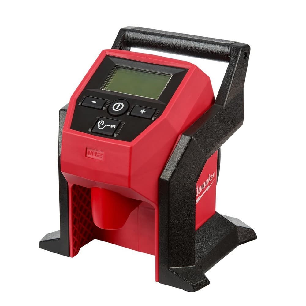 Calibrador Eletronico de Pneu a Bateria 12V Sem Carregador e Bateria 120PSI Milwaukee 2475-20