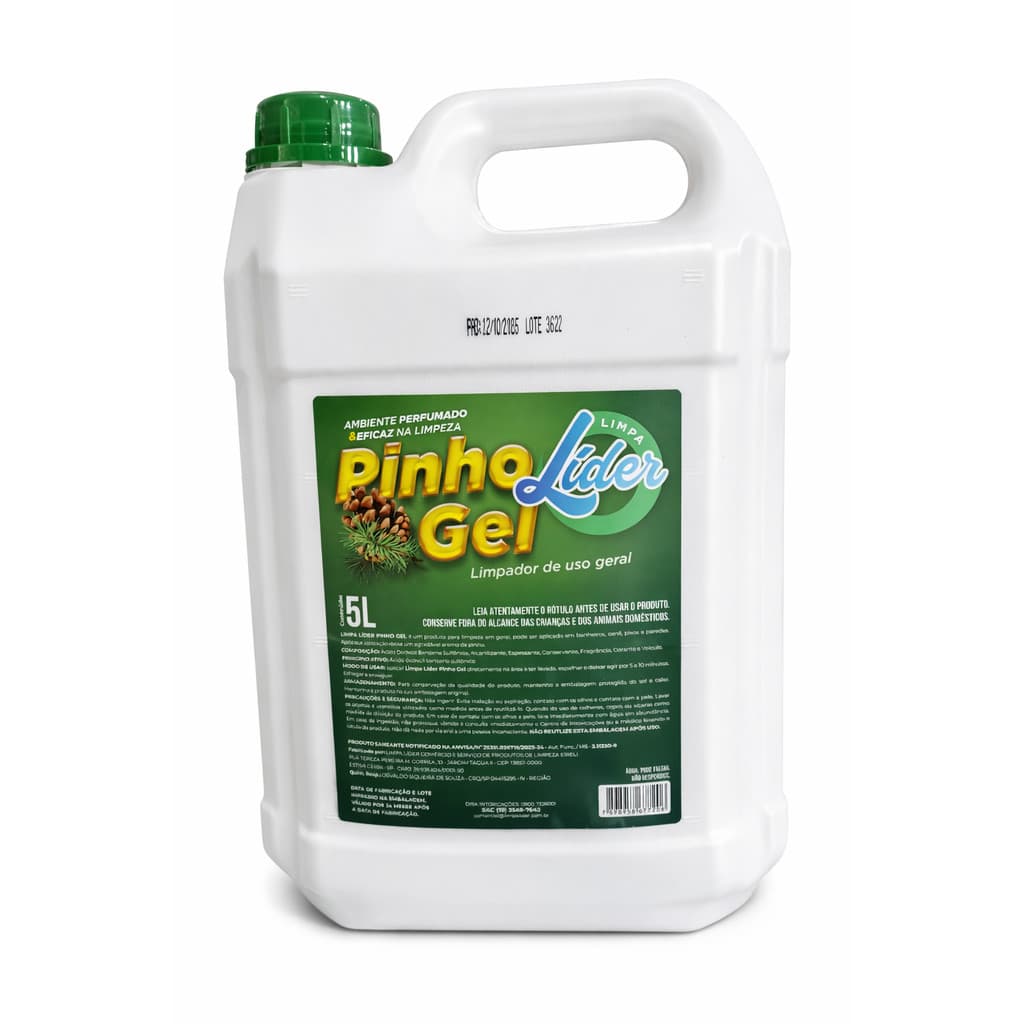 PINHO GEL 5 L - LIMPADOR DE USO GERAL