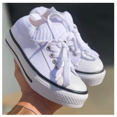 Kit Tênis Meia Casual Feminino Estrela Slip On Leve e Calce 34 ao 39