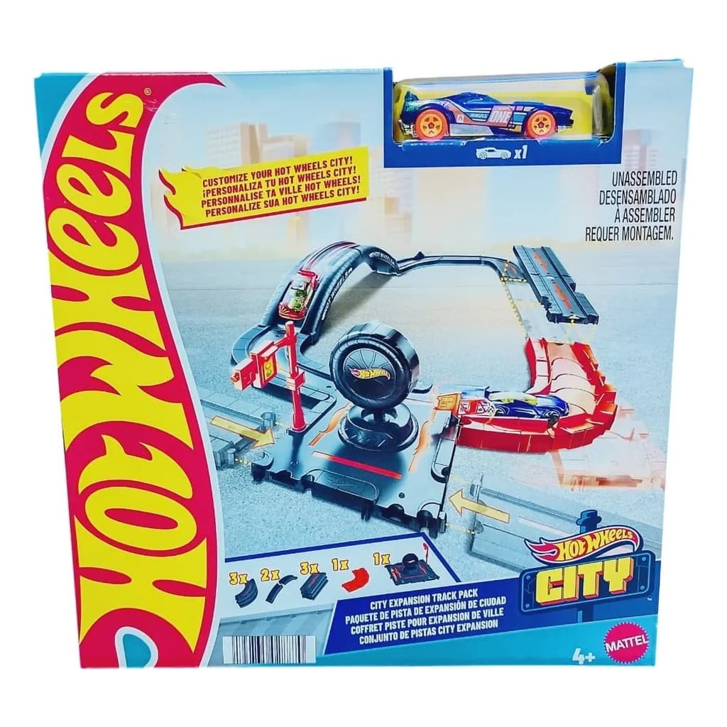 Pista HotWheels - Conjunto de Pistas City Expansion - Mattel