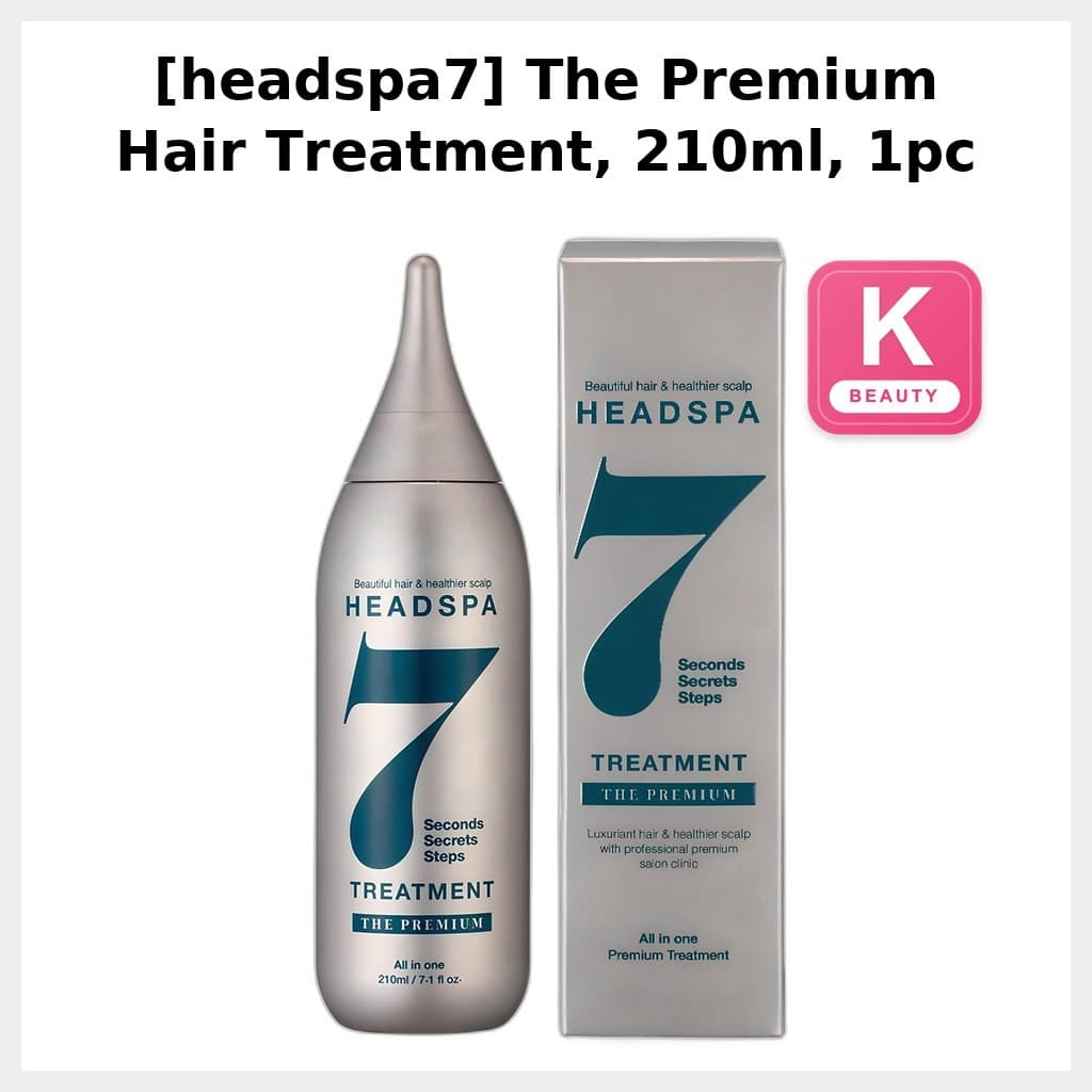 [headspa7] Tratamento Capilar Premium , 210ml , 1 Unidade/Coreano/Shine Boost/100 % Genuíno Por kglowbox