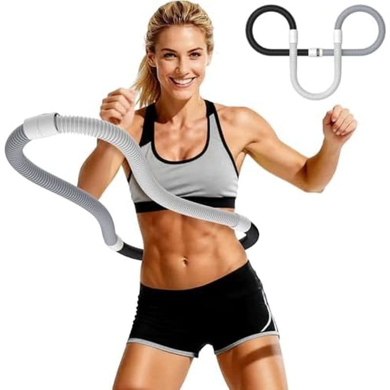 Cesta De Fitness De Mola Macia Ponderada Para Adultos-Exercícios Dobrável De 3.3 Lb , Design Adequado A Cintura , Equipa