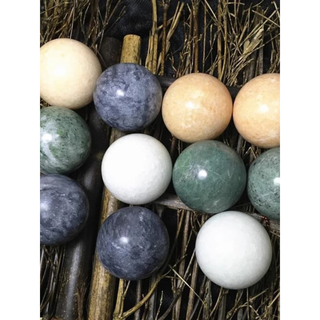Bola de Fitness de Jade Natural, bola de treinamento de handebol, jogando mãos, girando, segurando a mão, bola de meia-i