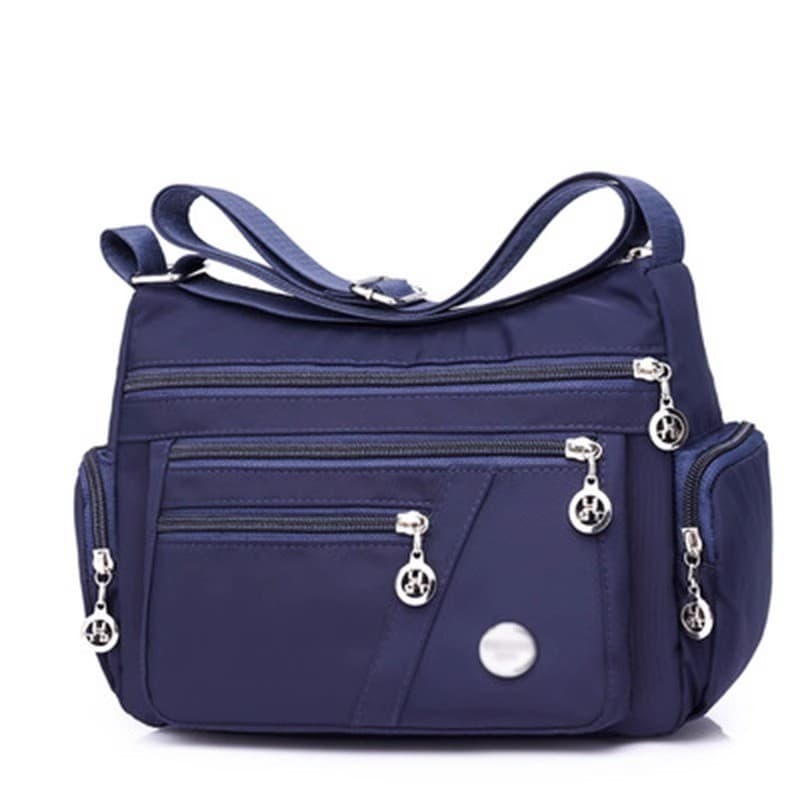 Bolsa feminina mensageiro 2023 novo estilo grande saco de pano Oxford ombro grande capacidade moda lona All-Match Mo