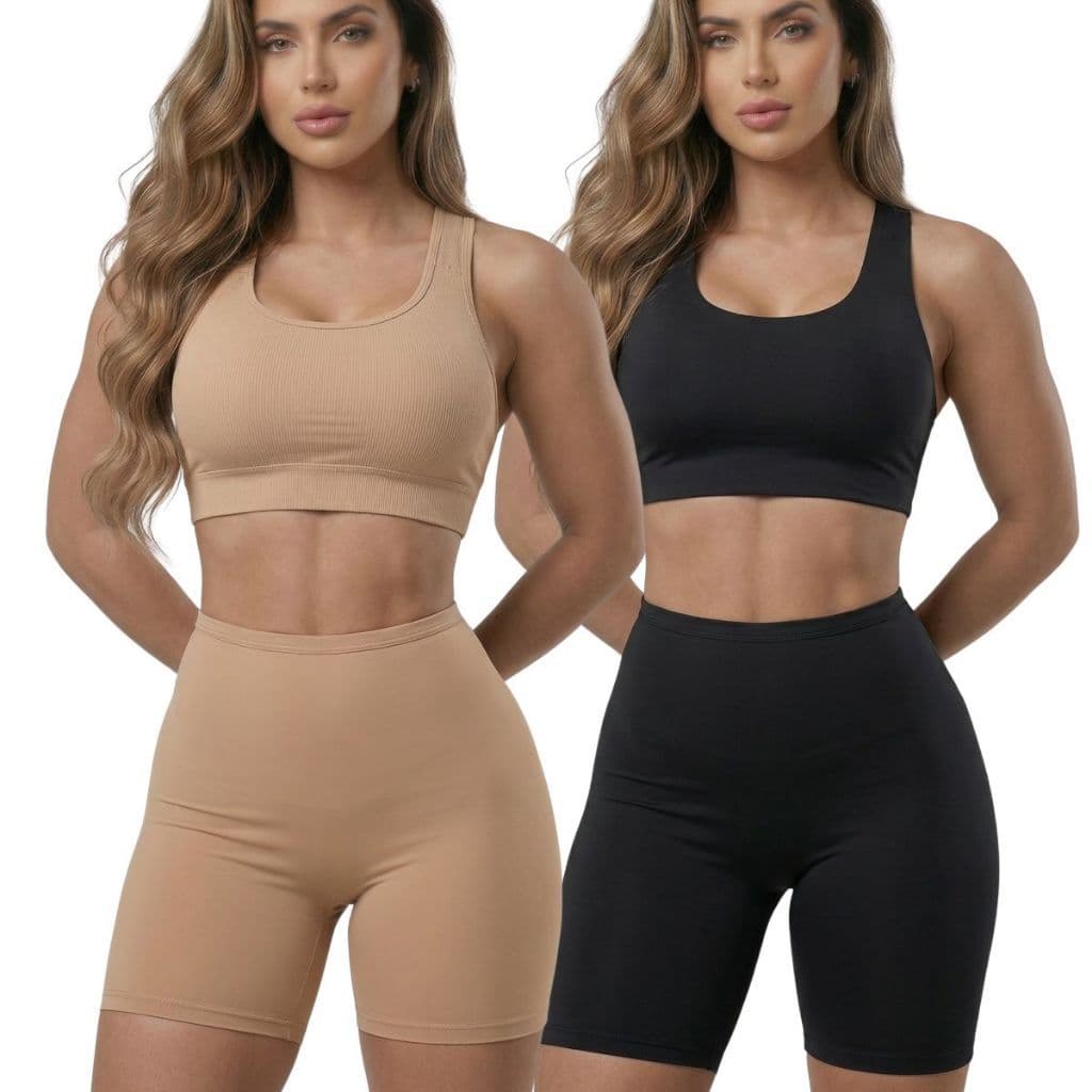 Short Feminino Anágua Segunda Pele Confortável Academia Saia Vestido Casual
