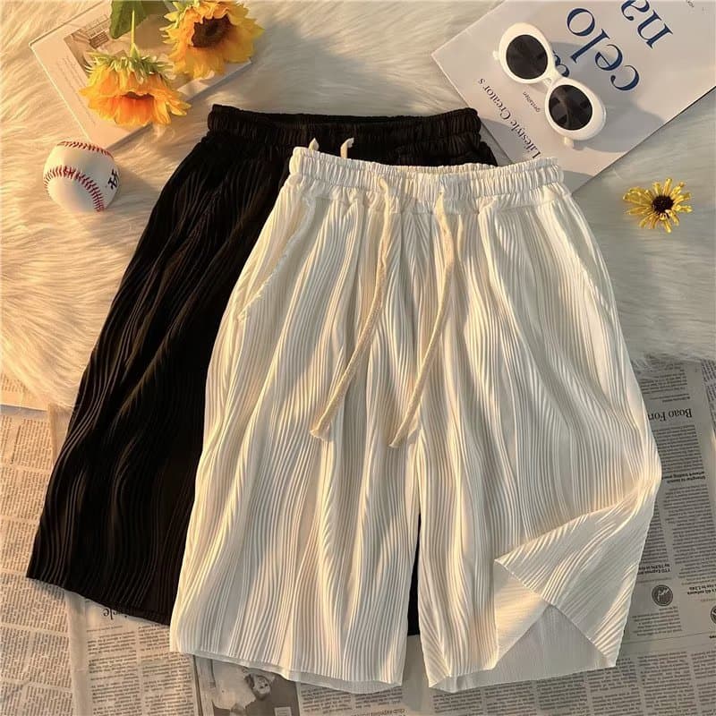 Macacão de verão Shorts masculino Street Wear versão coreana na moda ins solto estilo fino Super quente cec Harajuku por