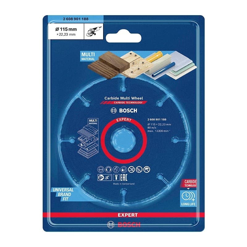 Disco de Corte para Esmerilhadeira Multi Material 115mm Expert Bosch