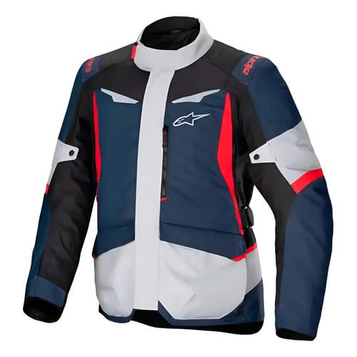 Jaqueta Alpinestars St 1 Wp Azul Vermelha Cinza Waterproof