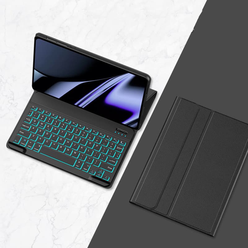 Capa Para Tablet Teclado Bluetooth Samsung S7/S8/S9/S9PE/S10PE [10.9/11 Polegadas]