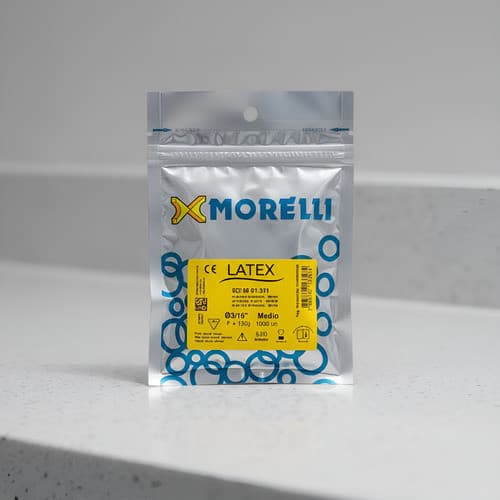 Elástico Intra e Uso Pet Látex 3/16 Pesado Morelli