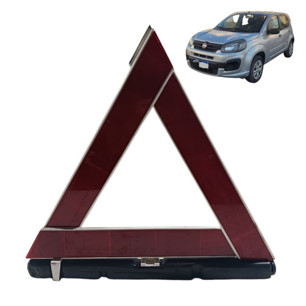 Triangulo Segurança Sinalização Fiat Uno Attractive 2015