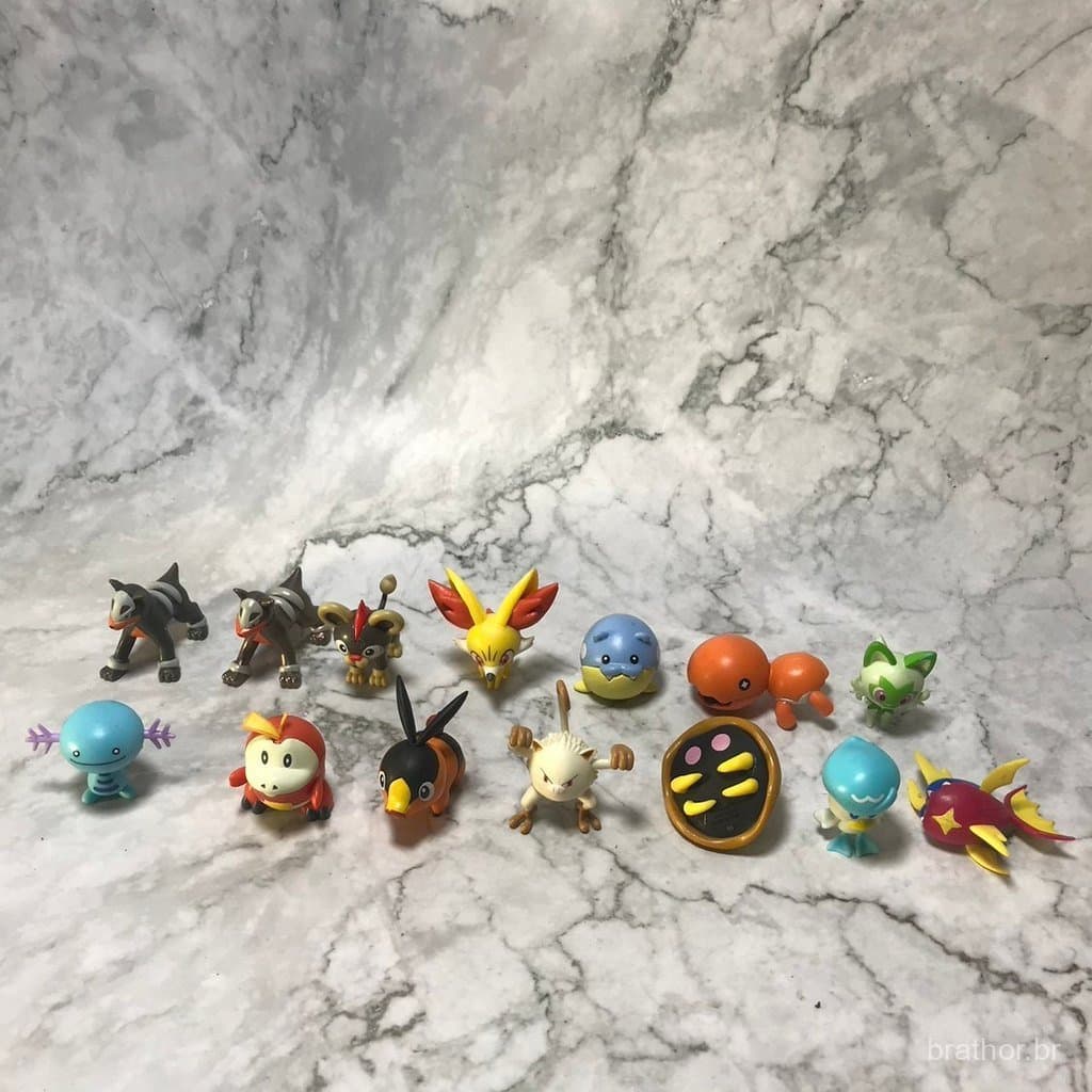 Figuras Pokémon Jazwares Versão Americana em Lote de Venda Quente Decoração CZTS