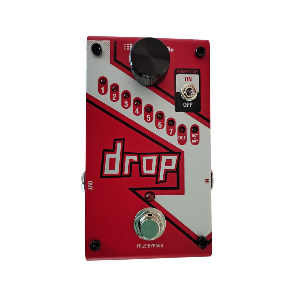 Pedal de Efeito para Guitarra Digitech Drop V-01 (com fonte)