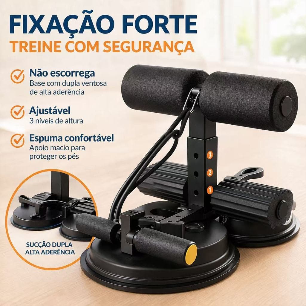 Aparelho Abdominal Suporte fitness unissex ventosa muscular abdominal dispositivo