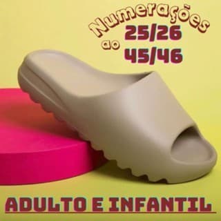 Chinelo Slide Nuvem Adulto e Infantil Feminino Masculino Confortável