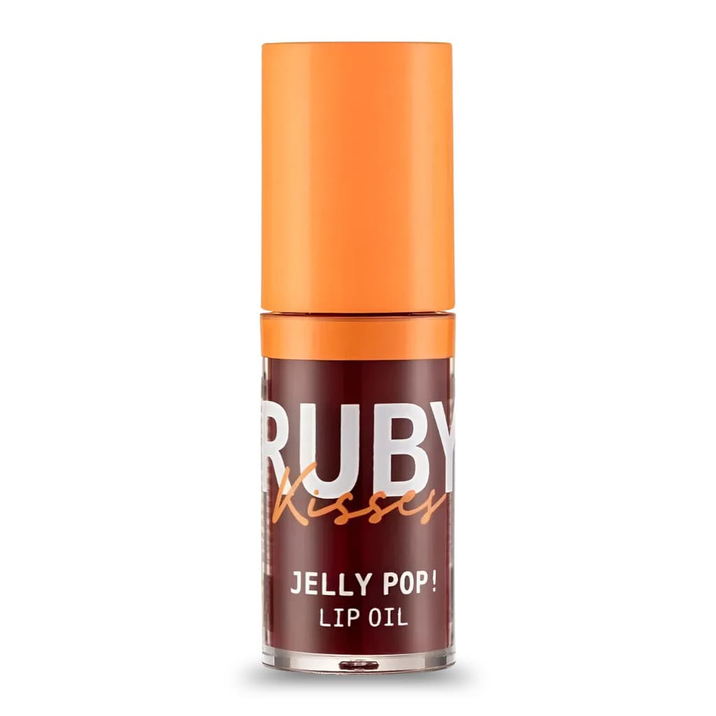 OLEO LABIAL HIDRATANTE JELLY BERRY POP RUBY KISSES COM TEXTURA LEVE