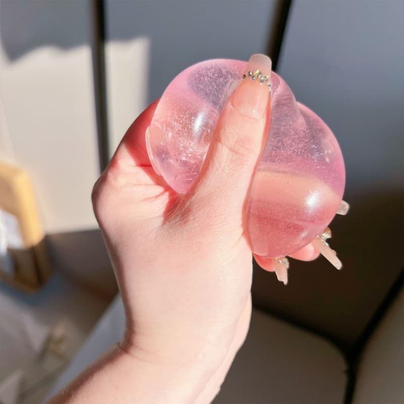 Nevʚ ɞ Óleo Feito À Mão Squeeze Relaxante Brinquedo Anti Ansiedade Para