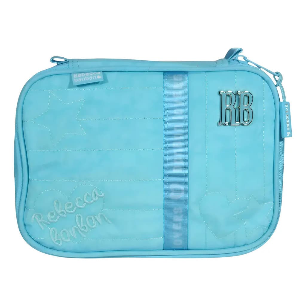 Estojo Escolar Rebecca Bonbon Box Juvenil Cor Preto
