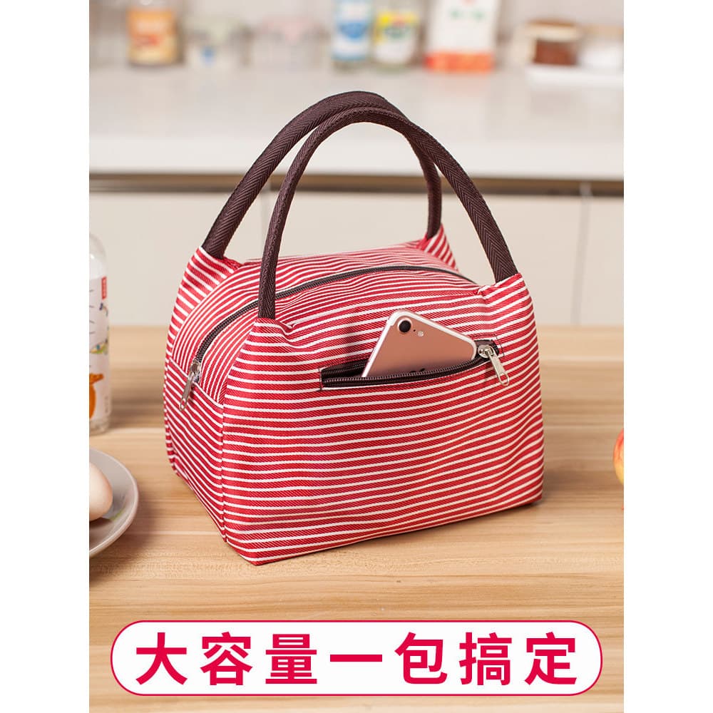 Bolsa Bento lancheira saco mãe Oxford pano grande capacidade moda escritório trabalhador mão-transporte arroz pequeno sa
