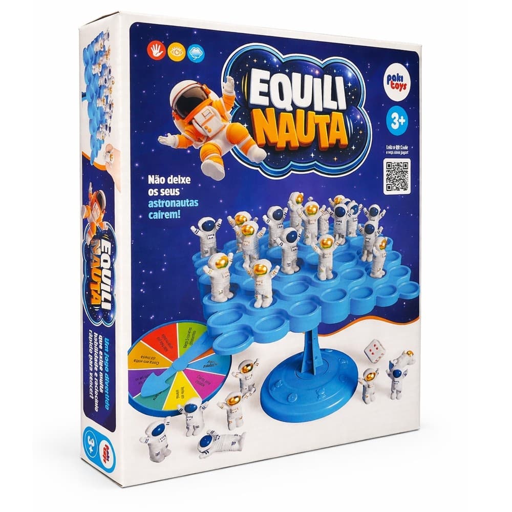 Jogo Equilinauta Brinquedo Equilíbrio Divertido