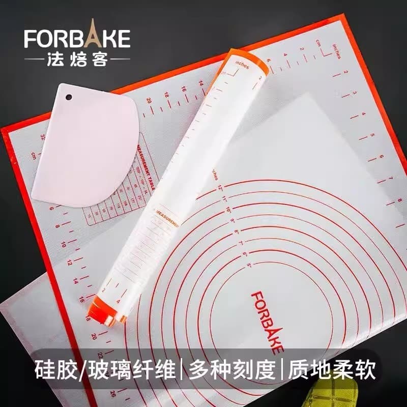 Tapete de Silicone resistente a altas temperaturas para padeiro francês Tapete de amassar macarrão japonês doméstico Tap
