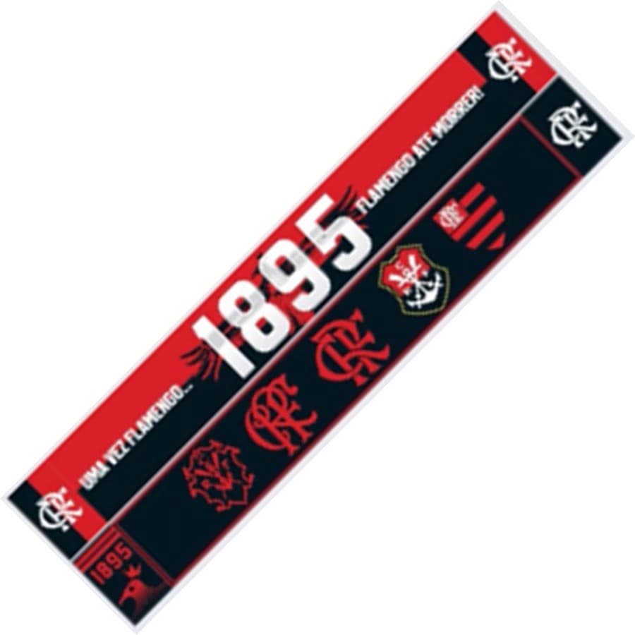 Cachecol Flamengo Dupla Face - Uma Vez Flamengo
