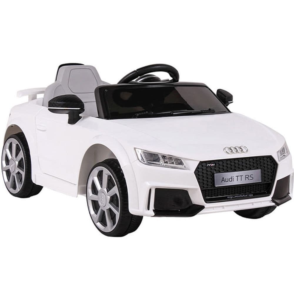 Carro Elétrico Infantil Audi Tt Rs Branco 2.4ghz 12v Belfix