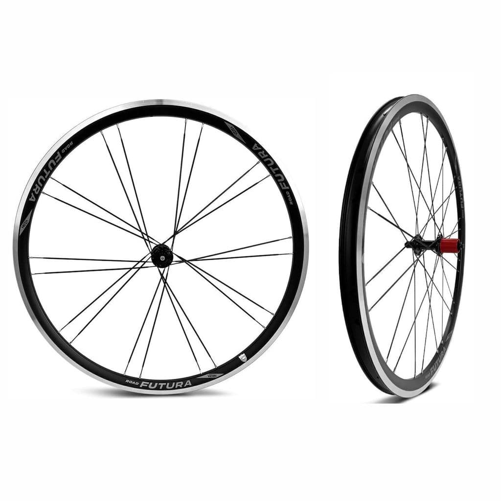 Par de Rodas Vzan Futura 700c 24f P113 V-brake Shimano 8-12s
