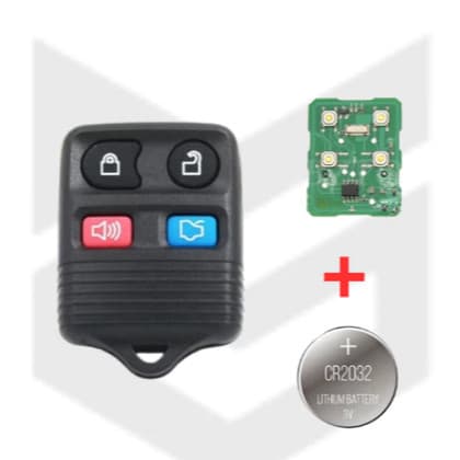Controle Remoto Alarme Original Ford Ka Fiesta 2008 2009 2010 2011 2012 2013 4 Botões