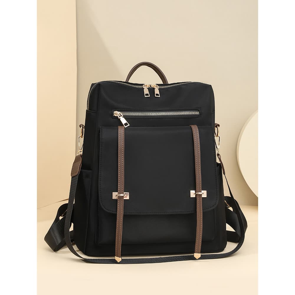 Estilo Preppy mochila feminina 2024 novo estilo moda versão coreana ins estudante do ensino médio mochila grande capacid