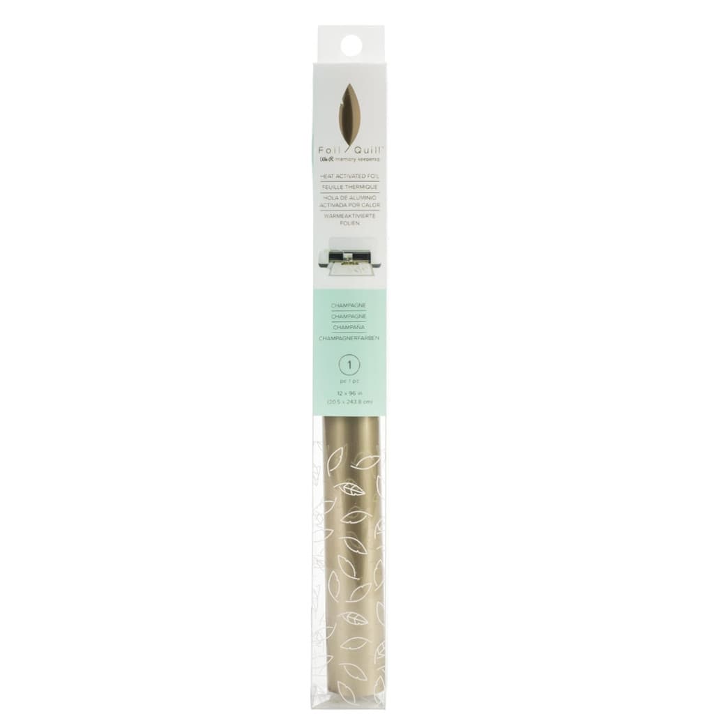 Rolo de folha Alumínio Champagne Foil Quill 30,5x244cm We R
