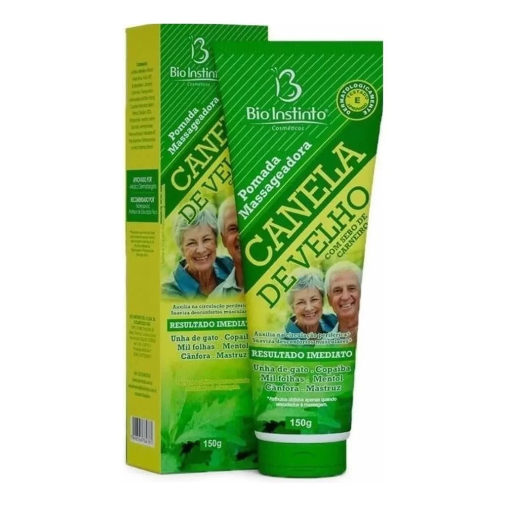 Pomada Canela De Velho Massageadora - É Original!!-promoção