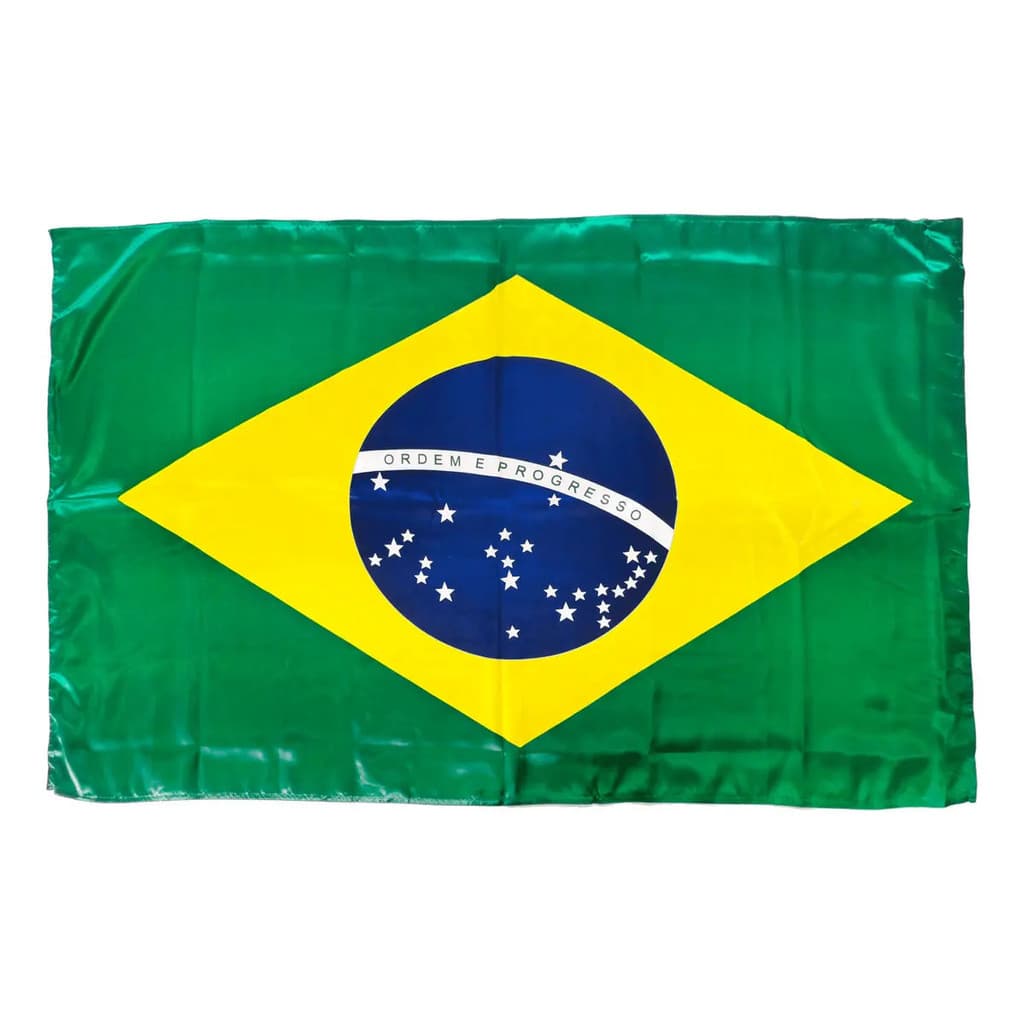 Bandeira Do Brasil Grande 90x150cm Pendurável E Para Mastro Brasil