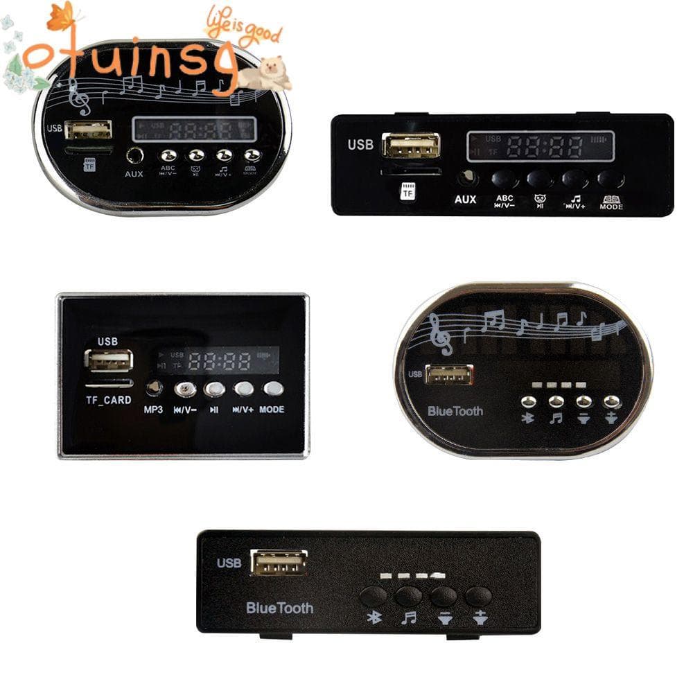 Leitor De Música OTUINSG Com Bluetooth De Alta Qualidade Tomada USB MP3 E Cartão TF