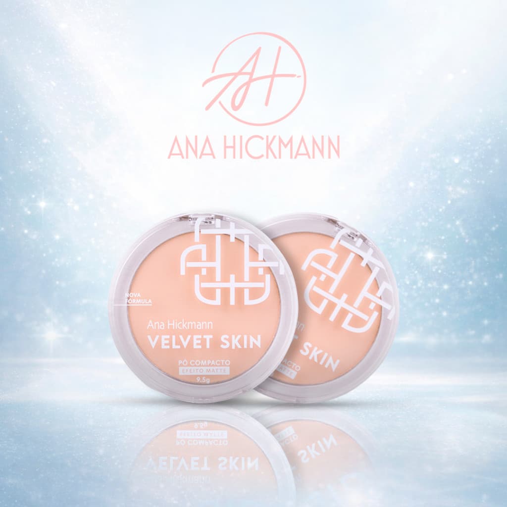 Pó Compacto CP20 - Compact Powder Velvet Skin Ana Hickmann