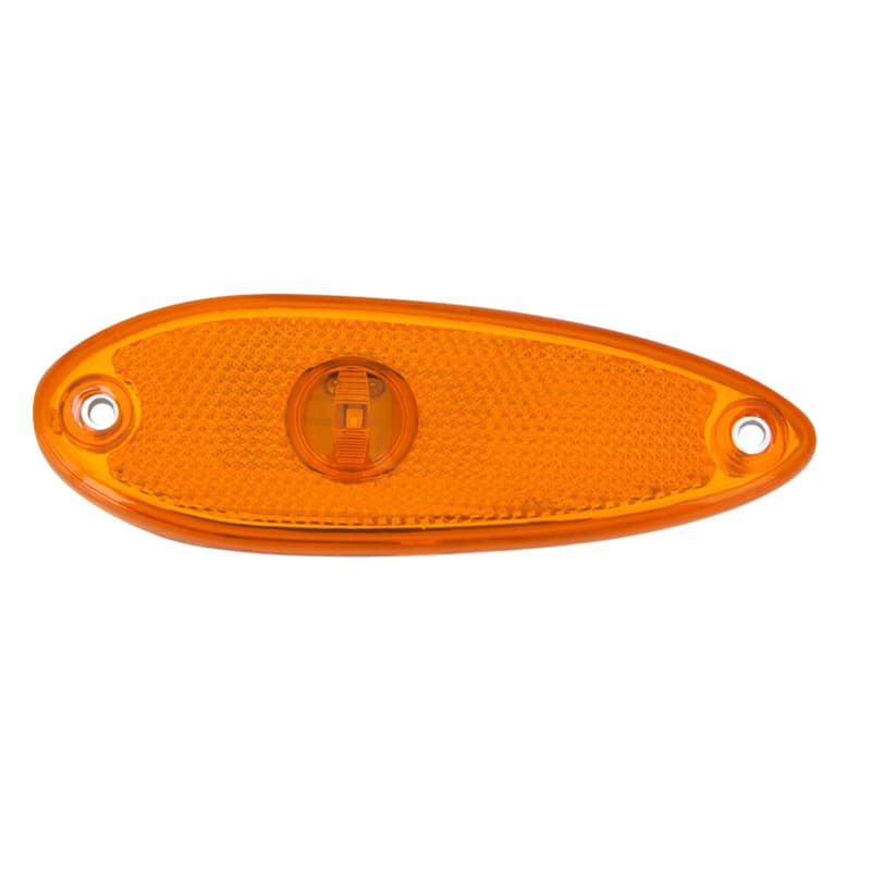 LANTERNA DE POSIÇÃO LATERAL REFLETOR 1 LED BIVOLT P/ ONIBUS MICRO ONIBUS MARCOPOLO VOLARE UNIVERAL