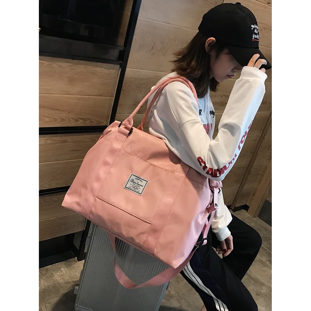 Influenciador saco de viagem feminino mão bagagem saco feminino à prova dwaterproof água grande capacidade saco de armaz