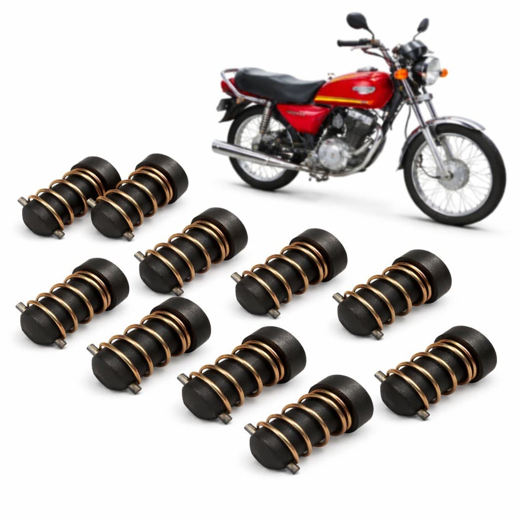 Kit 10 Pinos Trava Tampa Lateral Honda Cg Ml Turuna Today 99
