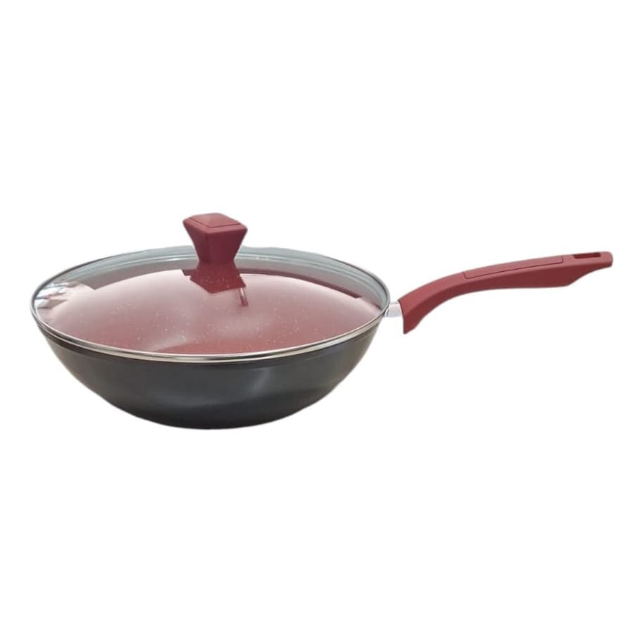 Frigideira Wok Forjada Indução 28cm Antiaderente Eirilar