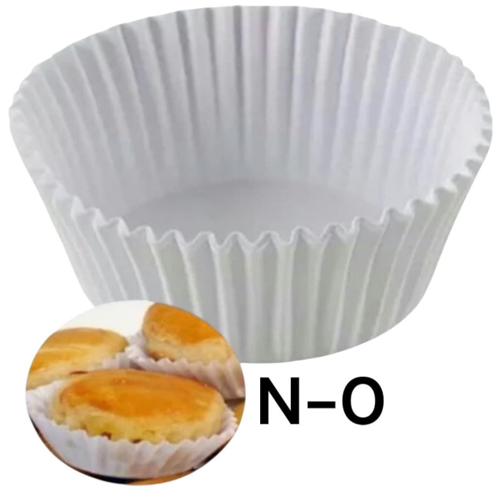 200 Forminha De Papel N-0 Descartável  Para Doces Empada Cupcake Brigadeiro