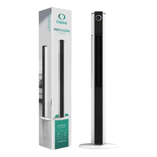 Ventilador De Torre Silencioso Com Controle Remoto 106cm