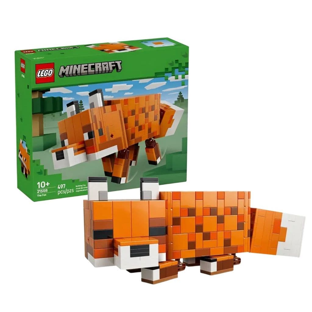 Lego Minecraft A Raposa 497 Peças - Lego