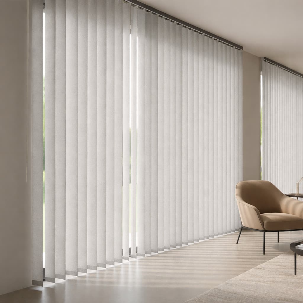Cortina Persiana Personalizada Sob Medida Vertical Tecido Premium Peru – Várias Cores e Medidas